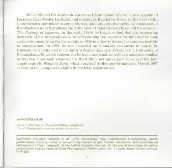 CD Vernon Handley: A Celebration Of The Composer At 80: Symphony No. 1