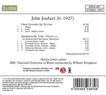 CD John Joubert: Symphony No. 3 / Piano Concerto