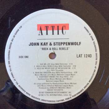 LP Steppenwolf: Rock & Roll Rebels