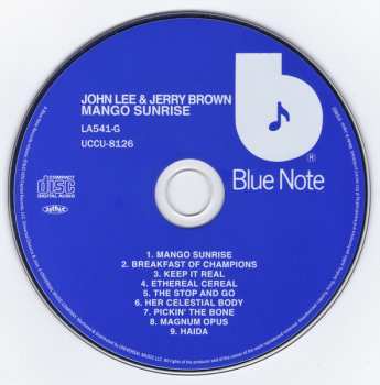 CD John Lee: Mango Sunrise LTD