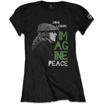 Dames T-shirt Imagine Peace 