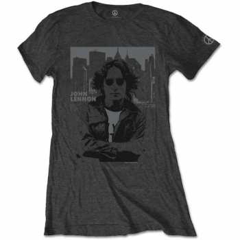 Merch John Lennon: Dames T-shirt Skyline 
