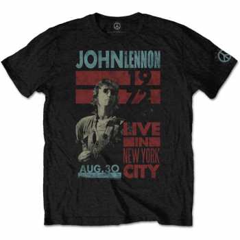 Merch John Lennon: T-shirt Live In Nyc