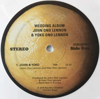 LP/Doos John Lennon & Yoko Ono: Wedding Album LTD | CLR