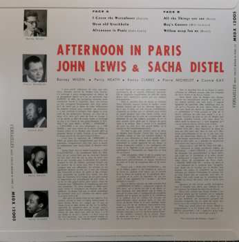 LP Sacha Distel: Afternoon In Paris LTD