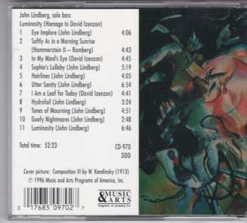 CD John Lindberg: Luminosity (Homage To David Izenzon)