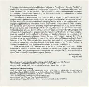 CD John Lindberg: Resurrection Of A Dormant Soul