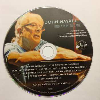 CD John Mayall: Find A Way To Care DIGI
