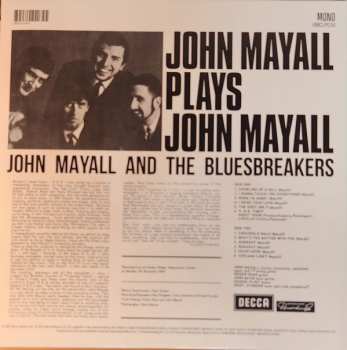 LP John Mayall: John Mayall Plays John Mayall