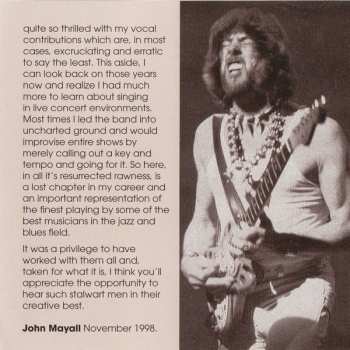 2CD John Mayall: Rock The Blues Tonight