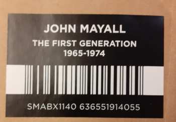 35CD/Doos John Mayall: The First Generation 1965-1974 DLX | LTD