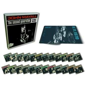 30CD/Doos John Mayall: The Second Generation: Live Magic 1968-1993