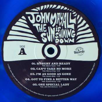 LP John Mayall: The Sun Is Shining Down CLR | LTD