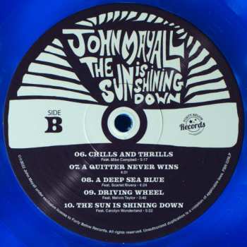 LP John Mayall: The Sun Is Shining Down CLR | LTD