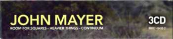 3CD/Doos John Mayer: 3CD ROOM FOR SQUARES - HEAVIER THINGS - CONTINUUM
