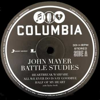 2LP John Mayer: Battle Studies