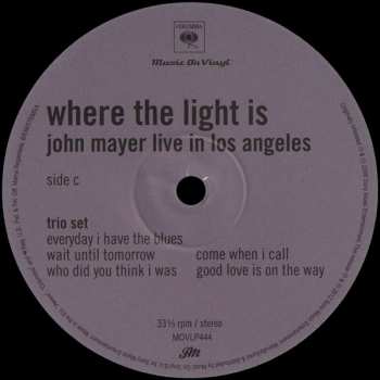 4LP/Doos John Mayer: Where The Light Is: John Mayer Live In Los Angeles