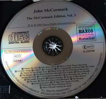 CD John McCormack: 1912-13 Acoustic Recordings