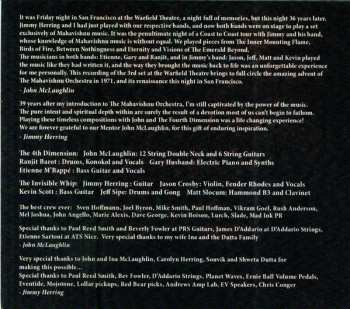 CD John McLaughlin And The 4th Dimension: Live In San Francisco