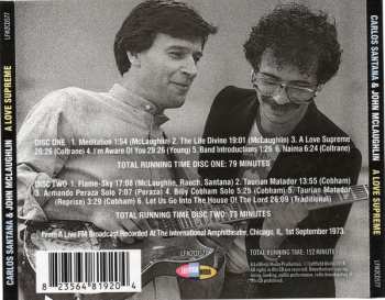 2CD Carlos Santana: A Love Supreme
