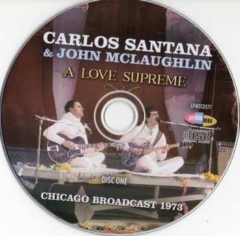 2CD Carlos Santana: A Love Supreme