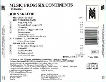 CD John McLeod: Visions From The North (Music From Six Continents: 1994 Series)