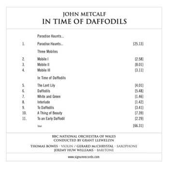 CD Jeremy Huw Williams: In Time Of Daffodils
