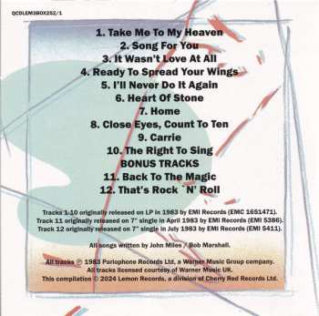 3CD/Doos John Miles: The Albums 1983-93