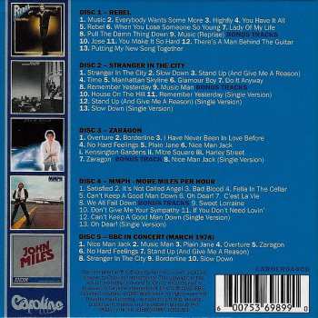 5CD/Doos John Miles: The Decca Albums