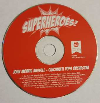 CD Cincinnati Pops Orchestra: Super Heroes!