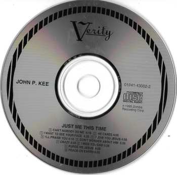 CD John P. Kee: Just Me This Time