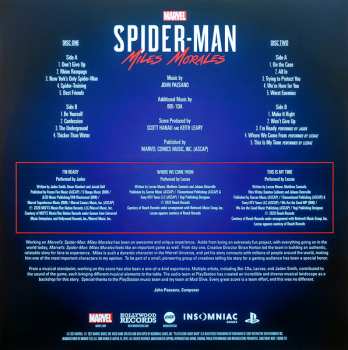 2LP John Paesano: Marvel's Spider-Man: Miles Morales (Original Video Game Soundtrack) CLR