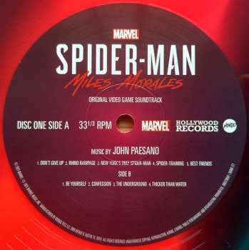 2LP John Paesano: Marvel's Spider-Man: Miles Morales (Original Video Game Soundtrack) CLR