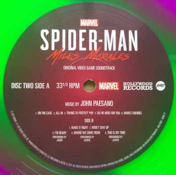 2LP John Paesano: Marvel's Spider-Man: Miles Morales (Original Video Game Soundtrack) CLR