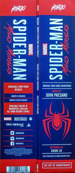 2LP John Paesano: Marvel's Spider-Man: Miles Morales (Original Video Game Soundtrack) CLR