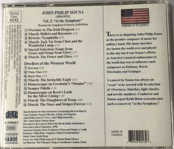 CD Keith Brion: John Philip Sousa: [Vol. 2] "At The Symphony"
