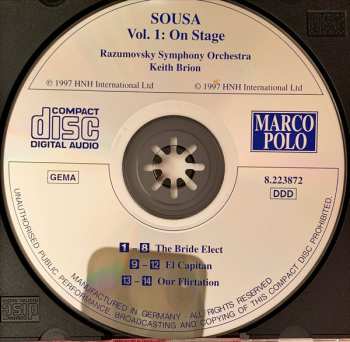 CD Keith Brion: "On Stage"