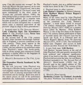 CD The Broadside Band: John Playford's Popular Tunes