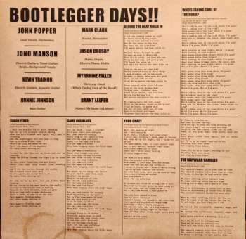 LP Jono Manson: Bootlegger Days CLR