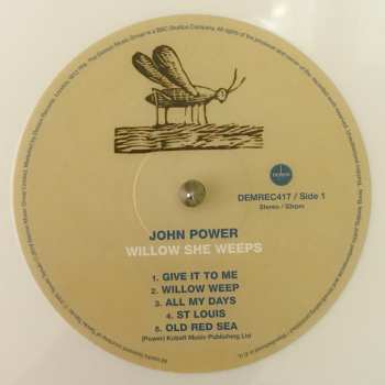 LP John Power: Willow She Weeps CLR