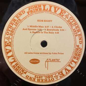 4LP/Doos John Prine: Live At The Other End Dec. 1975 LTD