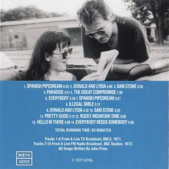CD John Prine: The BBC Sessions (The Lost Broadcasts 1971 - 1973)