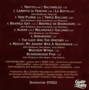 CD John Renbourn: The Lady And The Unicorn