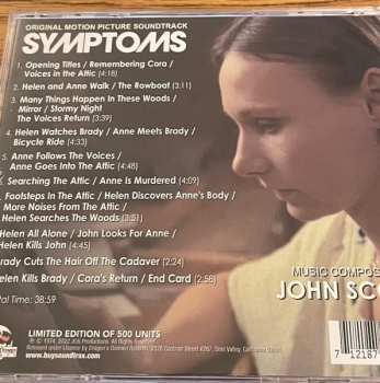 CD John Scott: Symptoms (Original Motion Picture Soundtrack) LTD