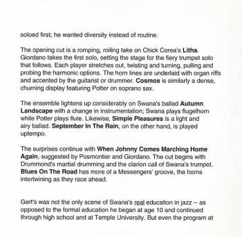 CD John Swana Quintet: The Feeling's Mutual