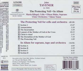 CD John Tavener: The Protecting Veil / In Alium