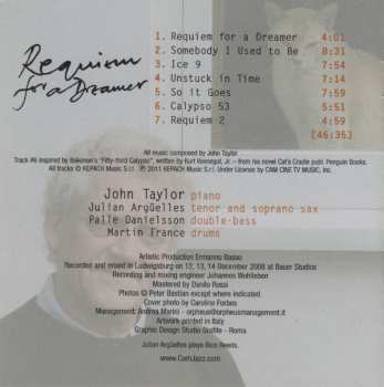CD John Taylor: Requiem For A Dreamer