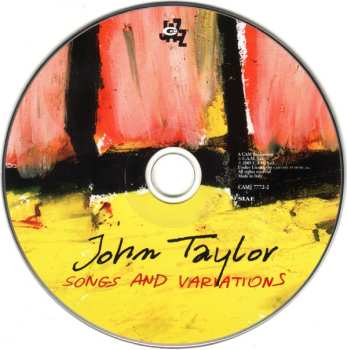 CD John Taylor: Songs And Variations