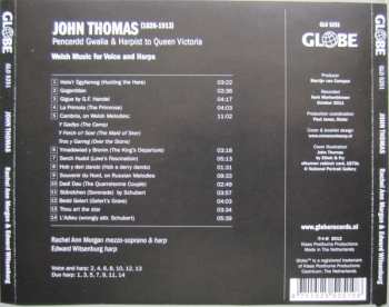 CD John Thomas: Welsh Music For Voice and Harps