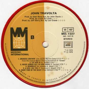LP John Travolta: John Travolta LTD